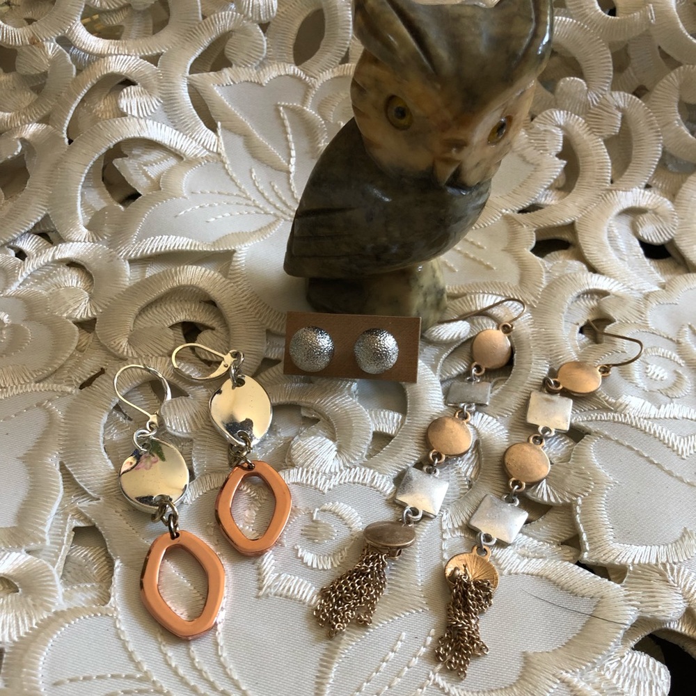 set of earrings